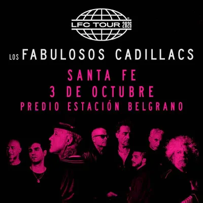 LOS FABULOSOS CADILLACS en Santa Fe