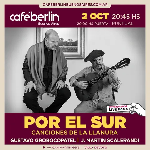 Por el Sur en Cafe Berlin