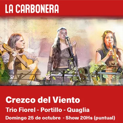 Crezco en el viento - Trío Fiorel - Portillo - Quaglia...