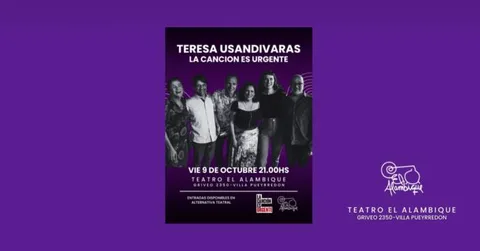La canción es urgente-Teresa Usandivaras grupo