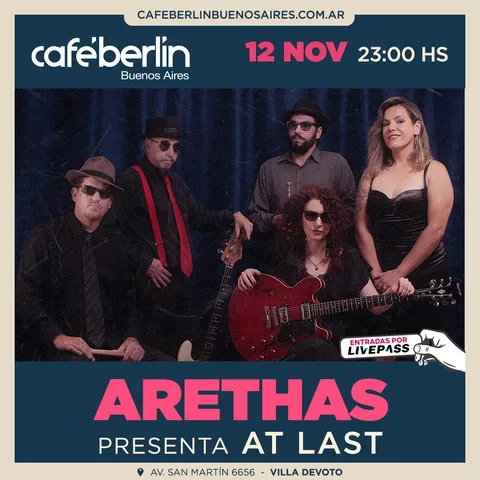 Arethas en Cafe Berlin