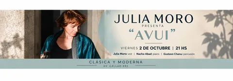 JULIA MORO PRESENTA AVUI