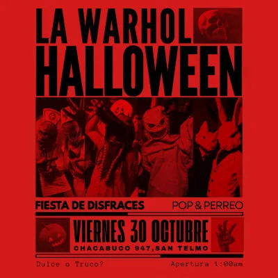 LA WARHOL - VIERNES 09 DE OCTUBRE