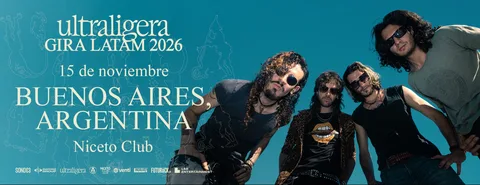 ULTRALIGERA en Niceto Club (+18 años)