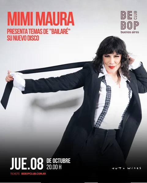 Mimi Maura | Presenta temas de "Bailaré", su nuevo disco