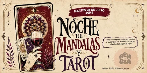 Noche de Mandalas y Tarot
