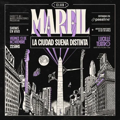 Club Marfil en Teatro Lucille