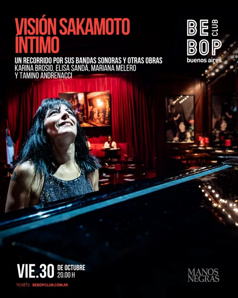 Visión Sakamoto Íntimo | Un recorrido por sus bandas sonoras y otras obras | Karina Brosio, Elisa Sandá, Mariana Melero y Tamino Andrenacci