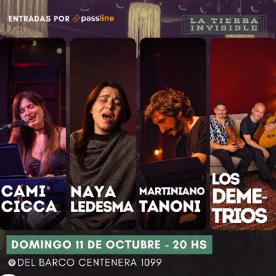 Cami Cicca - Naya Ledesma - Martiniano Tanoni / Los Demetrios...