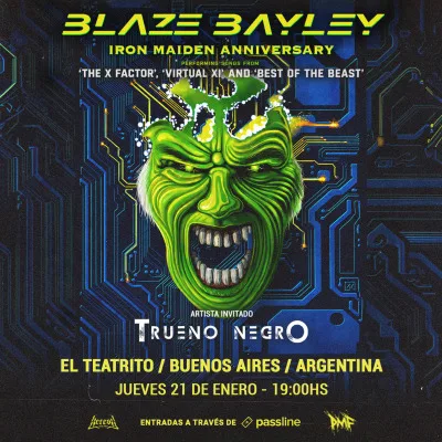 BLAZE BAYLEY - Iron Maiden Anniversary -