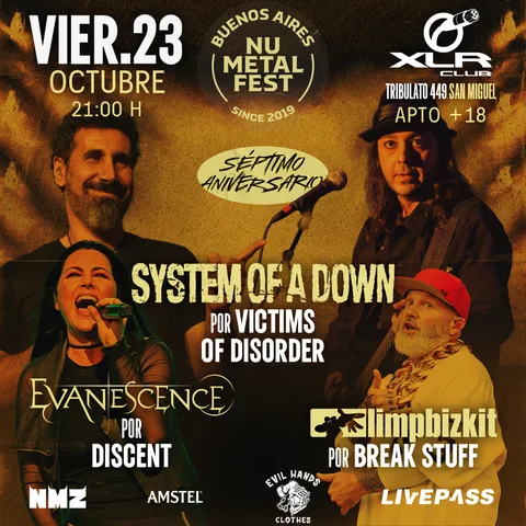 BS AS NU METAL FEST en San Miguel