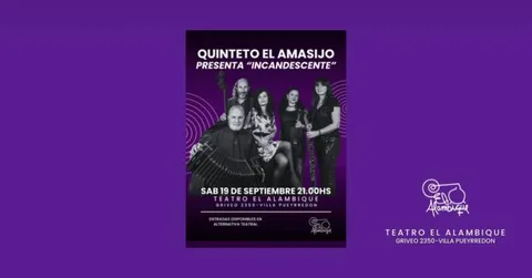QUINTETO EL AMASIJO - Presenta INCANDESCENTE