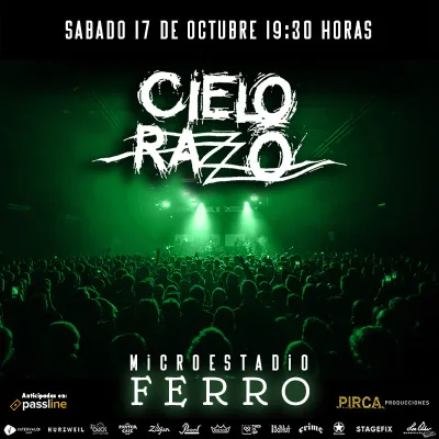 CIELO RAZZO en el Microestadio de FERRO