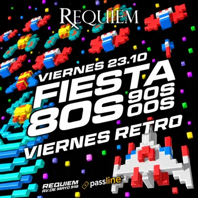 Vier 23| 🎉🪩 FIESTA RETRO 80s 90s Pop – VIAJAMOS EN EL TIEMPO 🪩🎉...