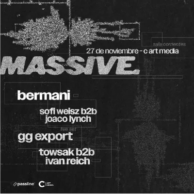 MASSIVE EN EL C ART MEDIA