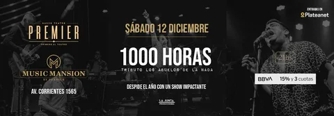 1000 HORAS - TRIBUTO LOS ABUELOS DE LA NADA
