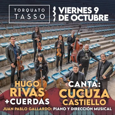 Hugo Rivas + Cuerdas canta Cucuza Castiello