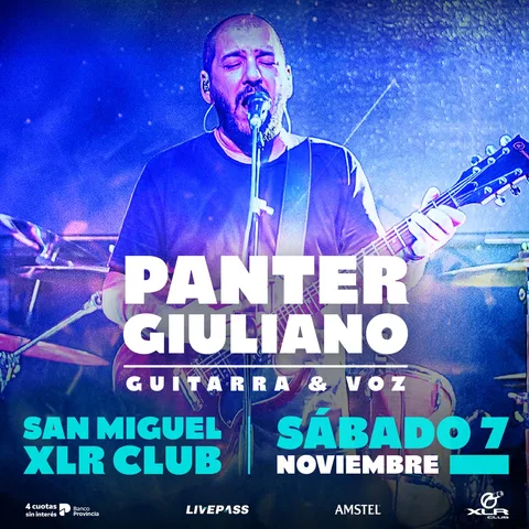 PANTER GIULIANO | GUITARRA & VOZ en San Miguel