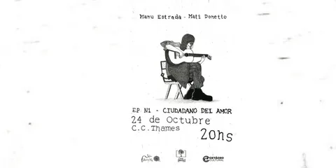 Manu Estrada y Mati donetto CIUDADANO DEL AMOR