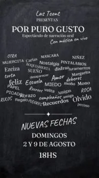 Por puro gusto