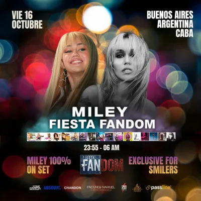 Miley Fiesta Fandom en Club Dorado!