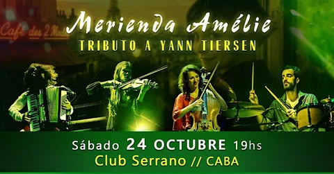 Merienda Amélie - tributo a Yann Tiersen // CABA