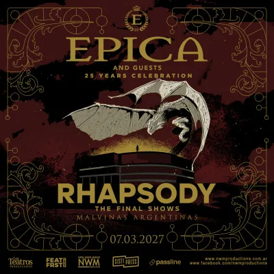 EPICA - 25 YEARS CELEBRATION & RHAPSODY - THE FINAL SHOWS...