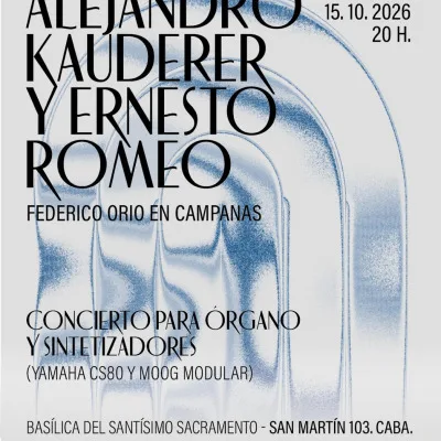 Alejandro Kauderer y Ernesto Romeo - Concierto para Organo y Sintetizadores...