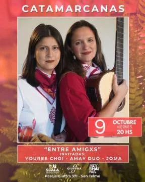 Catamarcanas entre amigxs
