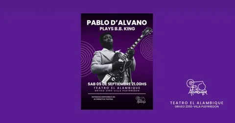 Pablo D'Alvano Plays B.B King
