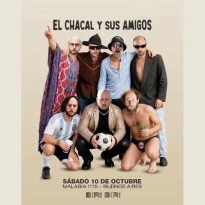 EL CHACAL Y SUS AMIGOS