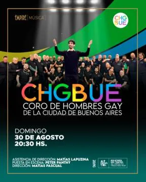 Concierto Coro de Hombres Gay de Buenos Aires