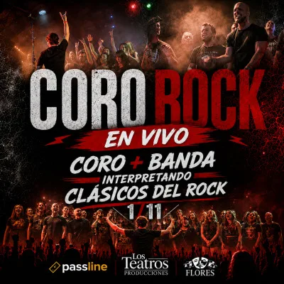 CORO ROCK festeja sus 10 años - 1 noviembre 2026