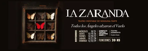 LA ZARANDA - TODOS LOS ANGELES ALZARON EL VUELO