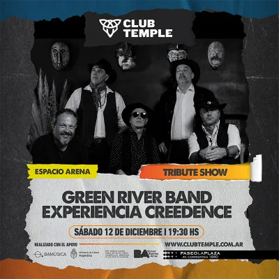 GREEN RIVER BAND - TRIBUTE SHOW! EXPERIENCE CREEDENCE...