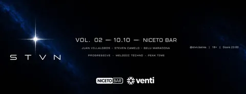 STVN Vol. 02 en Niceto Bar