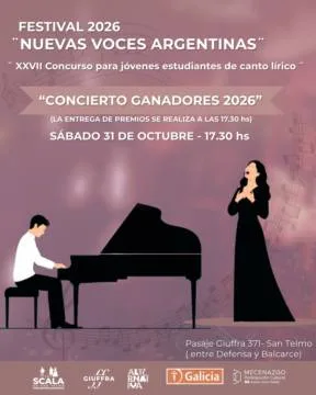 Concierto ganadores 2026