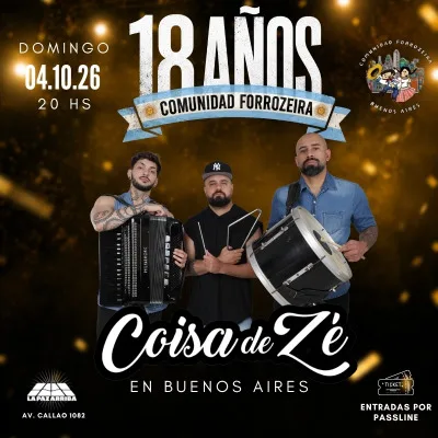 Domingo de Forró. !Fiesta de los 18 años!