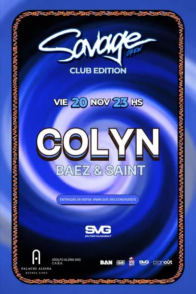 CREW SAVAGE Pres COLYN - CLUB EDITION