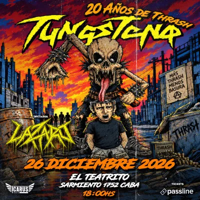 Tungsteno - 20 Años de Thrash 2026