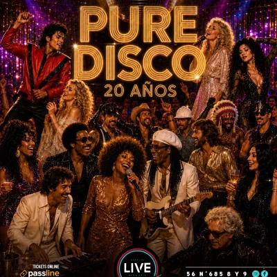 Pure Disco 20 Años, en Espacio Live
