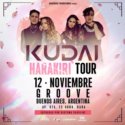 KUDAI -Harakiri Tour en Buenos Aires @ 12.11.2026