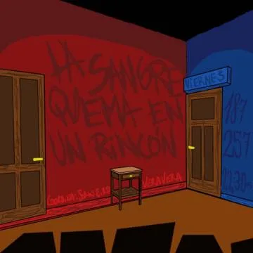 La sangre quema en un rincón
