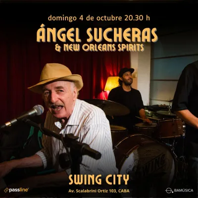 Baile social / Ángel Sucheras & New Orleans Spirits...