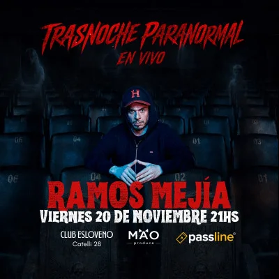 TRASNOCHE PARANORMAL EN VIVO - RAMOS MEJIA