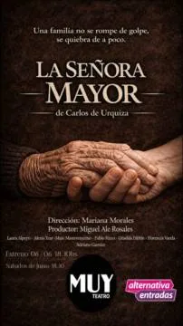 La señora mayor