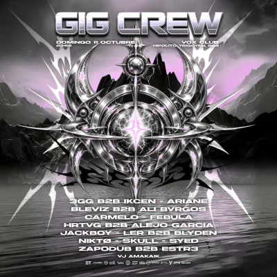 GIG CREW XII DOS ESPACIOS UNA SOLA EXPERIENCIA