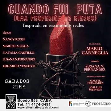 CUANDO FUI PUTA (Una profesión de riesgo)