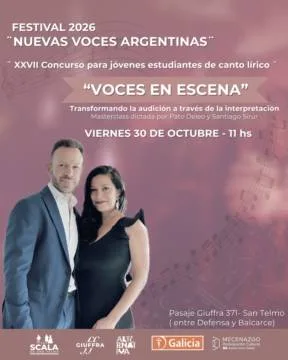 VOCES EN ESCENA: Transformando la audición a través de la interpretación