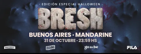 Fiesta Bresh en Mandarine - 31 de Octubre (Edición Halloween)
